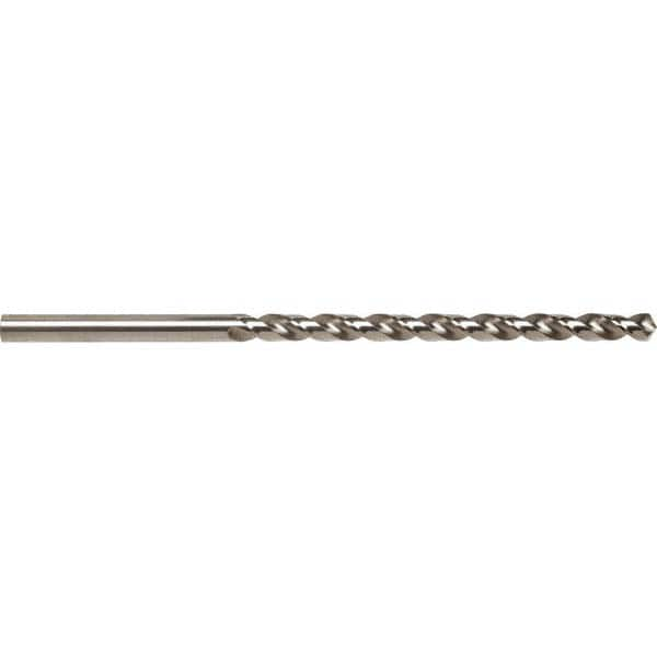 Taper Length Drill Bit: 0.0550″ Dia Bright/Uncoated, RH Cut, Parabolic Flute, Straight Shank, Series 5536