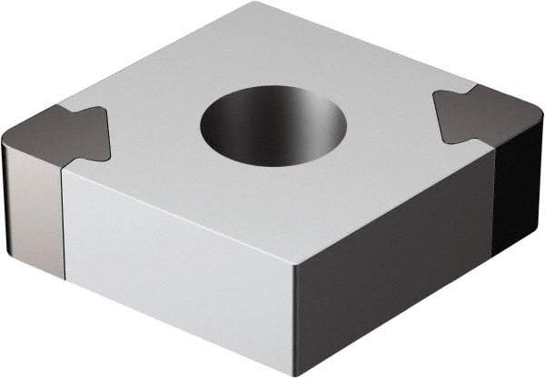 Sandvik Coromant - CNGA433 WH Grade 7025 CBN Turning Insert - Uncoated, 80° Diamond, 1/2" Inscr Circle, 3/16" Thick, 3/64" Corner Radius - Caliber Tooling