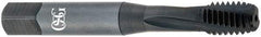 OSG - 5/8-18 UNF 4 Flute 2B Modified Bottoming Spiral Flute Tap - Powdered Metal, Oxide Finish, 3-13/16" OAL, Right Hand Flute, Right Hand Thread, H5, Series 313NI - Caliber Tooling