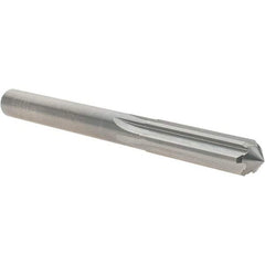 OSG - 21/64" Solid Carbide Chucking Reamer - Straight Flute, 5/16" Straight Shank, 1-1/4" Flute Length, 3-1/2" OAL - Caliber Tooling