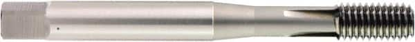 OSG - M8x1.25 Metric Coarse H7 Thread Limit Bottoming Thread Forming Tap - Solid Carbide, Bright Finish, 90mm OAL, 1-1/8" Thread Length, Right Hand Thread, Series 14153 - Caliber Tooling