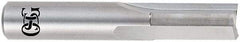 OSG - 1/4" Diam, 1/4" Shank Diam, 3/4" Length of Cut, 3 Flute Straight Router Bit - 2-1/2" Overall Length, Right Hand Cut, Solid Carbide - Caliber Tooling