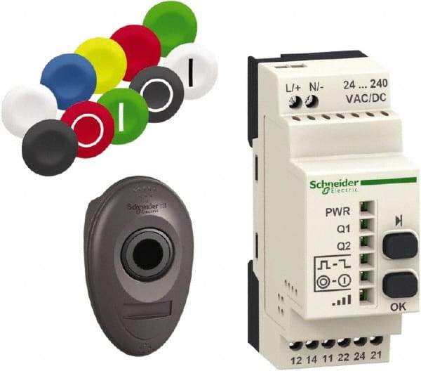 Square D - Maintained (MA) and Momentary (MO), Wireless Pushbutton System with Programmable Receiver - 24-240 VAC/VDC - Caliber Tooling