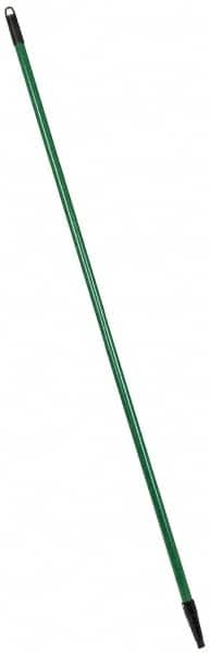 PRO-SOURCE - 60 x 1-1/4" Fiberglass Handle for Floor Squeegees & Push Brooms - Threaded Connection, Green - Caliber Tooling