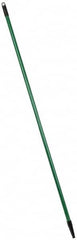 PRO-SOURCE - 60 x 1-1/4" Fiberglass Handle for Floor Squeegees & Push Brooms - Threaded Connection, Green - Caliber Tooling