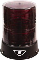 Edwards Signaling - 24 VAC/VDC, 4X NEMA Rated, LED, Magenta, Flashing, Steady Light - 65 Flashes per min, 3/4 Inch Pipe, 6-1/2 Inch Diameter, 8 Inch High, IP66 Ingress Rating, Pipe Mount - Caliber Tooling