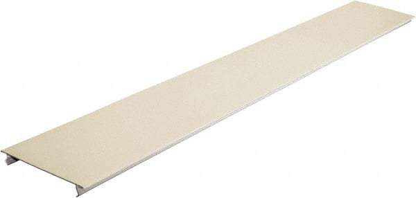 Hubbell Wiring Device-Kellems - 31-1/2 Inch Long x 4-3/4 Inch Wide x 1/4 Inch High, Rectangular Raceway Cover - Ivory, For Use with HBL4750 Series Raceways - Caliber Tooling