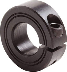 Climax Metal Products - 65mm Bore, Steel, One Piece Clamp Collar - 3-3/4" Outside Diam - Caliber Tooling