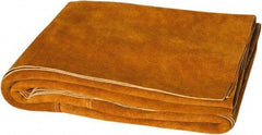 Steiner - 6' High x 6' Wide x 0.06 to 0.08" Thick Leather Welding Blanket - Rust - Caliber Tooling