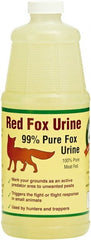 Bare Ground Solutions - One Quart of Fox Urine Predator Scent to repel unwanted animals - Exact Industrial Supply