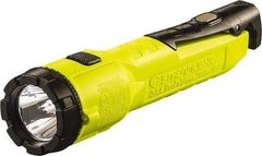 Streamlight - White LED Bulb, 140 Lumens, Industrial/Tactical Flashlight - Yellow Plastic Body, 3 AA Alkaline Batteries Not Included - Caliber Tooling