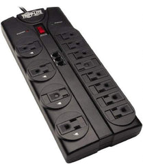 Tripp-Lite - 12 Outlets, 120 VAC15 Amps, 8' Cord, Power Outlet Strip - Floor, Keyhole Mount, 5-15 NEMA Configuration, 10.3" Strip - Caliber Tooling