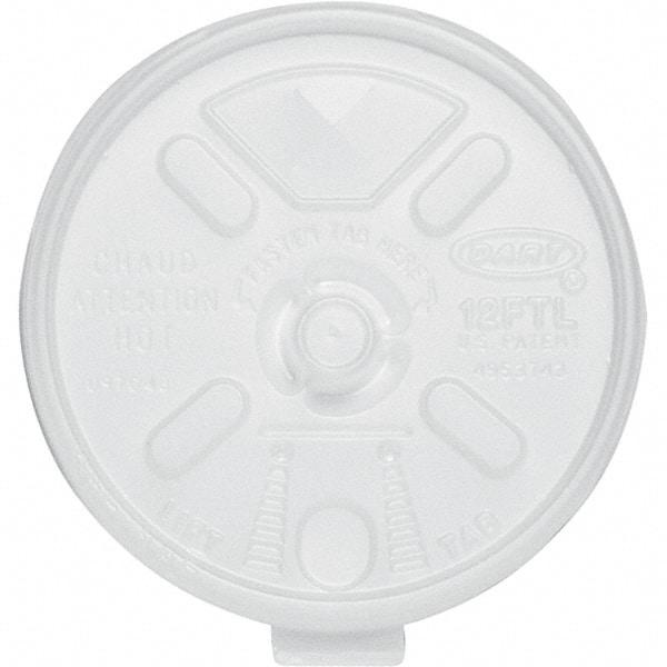 DART - Liftn'Lock Lids, 10-14 oz Cups - Translucent - Caliber Tooling