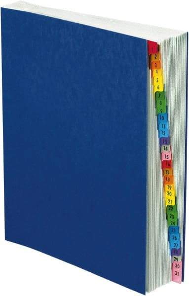 Pendaflex - 8-1/2 x 11", Letter Size, Blue, Indexed Sorters - Caliber Tooling