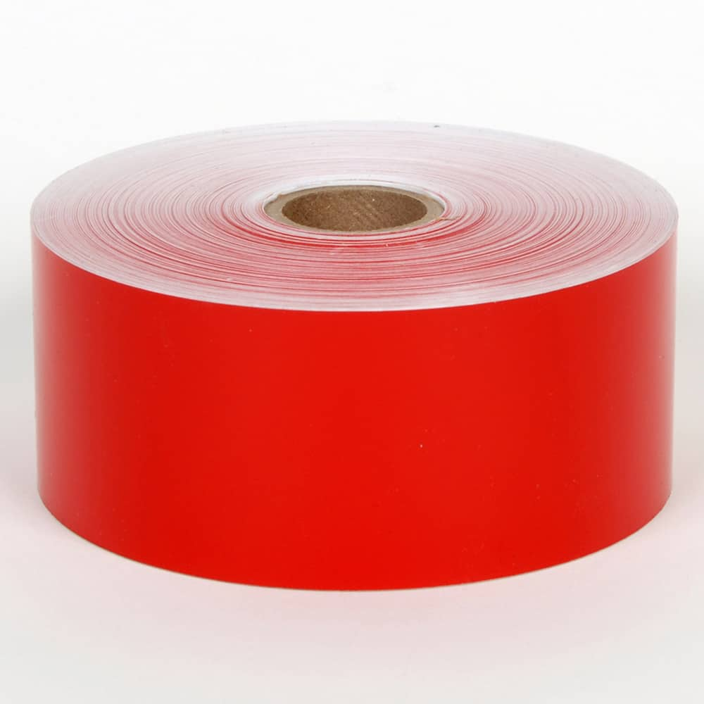 Cobra Systems - Labels, Ribbons & Tapes; Type: Vinyl Tape ; Color: Red ; For Use With: VNM4PRO ; Width (Inch): 2 ; Length (Feet): 150 ; Material: Vinyl - Exact Industrial Supply