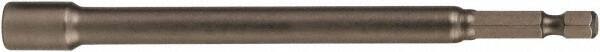 Wiha - 3/8" Magnetic Nutsetter - 1/4" Hex Drive, 12" OAL - Caliber Tooling