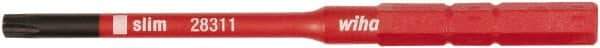 Wiha - 6mm Drive, T25 Torx Screwdriver Bit - 75mm OAL - Caliber Tooling