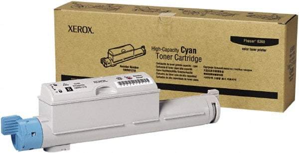 Xerox - Cyan Toner Cartridge - Use with Xerox Phaser 6360 - Caliber Tooling