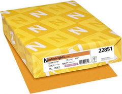 Neenah Paper - 8-1/2" x 11" Cosmic Orange Colored Copy Paper - Use with Laser Printers, Copiers, Inkjet Printers - Caliber Tooling