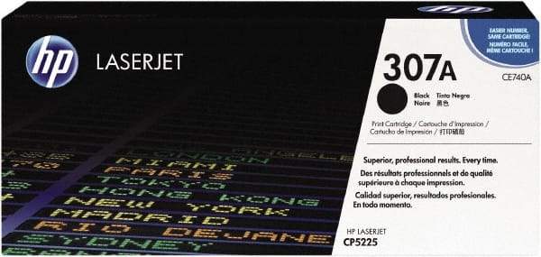 Hewlett-Packard - Black Toner Cartridge - Use with HP Color LaserJet Professional CP5225 - Caliber Tooling