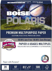 Boise - 8-1/2" x 11" White Copy Paper - Use with Laser Printers, Copiers, Inkjet Printers - Caliber Tooling