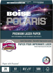 Boise - 8-1/2" x 11" White Copy Paper - Use with Copiers, Laser Printers - Caliber Tooling