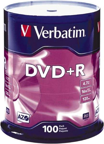 Verbatim - Silver DVD+R Disc - Use with CD, DVD - Caliber Tooling