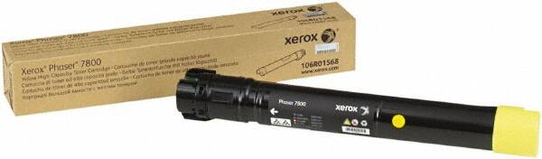 Xerox - Yellow Toner Cartridge - Use with Xerox Phaser 7800 - Caliber Tooling