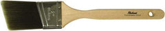 Richard - 2" Angled Polyester Angular Brush - 2-1/2" Bristle Length, 7-1/4" Wood Sash Handle - Caliber Tooling