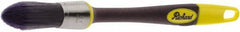 Richard - 7/8" Oval Polyester Trim Brush - 2-1/8" Bristle Length, 7" Rubber Sash Handle - Caliber Tooling