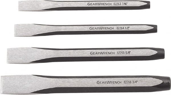 GearWrench - 5 Piece, 1/8 to 5/16", Pin Punch Set - Caliber Tooling