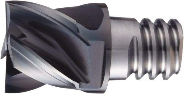 OSG - PXSE Grade XP3225 Carbide End Milling Tip Insert - Cr Finish, 4 Flutes, 1" Cutting Diam, 0.7" Depth of Cut, 38° Helix - Caliber Tooling