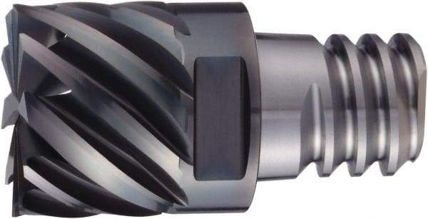 OSG - PXSM Grade XP3225 Carbide End Milling Tip Insert - Cr Finish, 10 Flutes, 3/4" Cutting Diam, 0.525" Depth of Cut, 42° Helix - Caliber Tooling