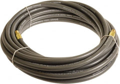 Continental ContiTech - 1/2" ID x 0.78" OD 25' Long Multipurpose Air Hose - MNPT x MNPT Ends, 300 Working psi, -10 to 158°F, 1/2" Fitting, Gray - Caliber Tooling