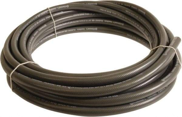 Continental ContiTech - 1/2" ID x 0.78" OD 25' Long Multipurpose Air Hose - 300 Working psi, -10 to 158°F, Gray - Caliber Tooling