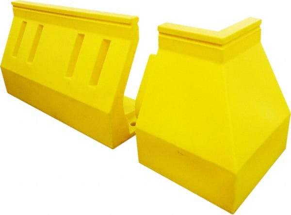 UltraTech - 2-1/2' Long x 2-1/2' Wide x 36" High, Spill Containment Wall - Compatible with Berm - Caliber Tooling