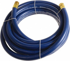 Continental ContiTech - 3/4" ID x 1.11" OD 25' Long Multipurpose Air Hose - MNPT x FNPT Ends, 250 Working psi, -10 to 158°F, 3/4" Fitting, Blue - Caliber Tooling