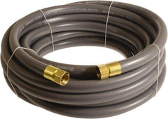 Continental ContiTech - 3/4" ID x 1.11" OD 20' Long Multipurpose Air Hose - FNPT x FNPT Ends, 250 Working psi, -10 to 158°F, 3/4" Fitting, Gray - Caliber Tooling