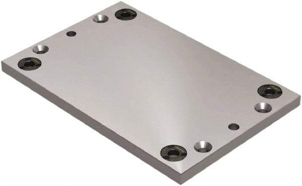 Jergens - 375mm Long x 250mm Wide Steel Fixture Plate - 20mm Plate Thickness - Caliber Tooling