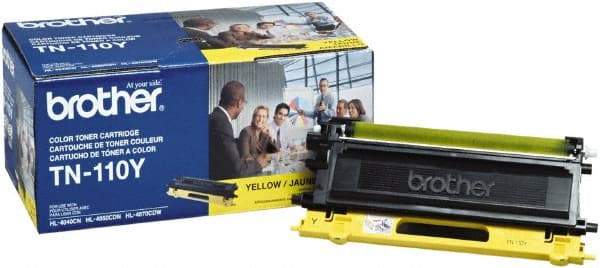 Brother - Yellow Toner Cartridge - Use with Brother DCP-9040CN, 9045CDN, HL-4040CDN, 4040CN, 4070CDW, MFC-9440CN, 9550CDN, 9840CDW - Caliber Tooling