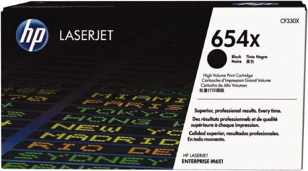 Hewlett-Packard - Black Toner Cartridge - Use with HP Color LaserJet Enterprise M651 - Caliber Tooling