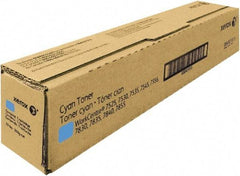 Xerox - Cyan Toner Cartridge - Use with Xerox WorkCentre 7525, 7535, 7530, 7545, 7556 - Caliber Tooling