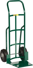 Little Giant - 800 Lb Capacity 47" OAH Hand Truck - 13-1/2 x 16" Base Plate, Continuous Handle, Steel, Pneumatic Wheels - Caliber Tooling