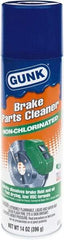 Gunk - Nonchlorinated Brake Parts Cleaner - 14 oz Aerosol Can with Straw - Caliber Tooling