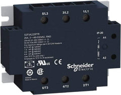 Schneider Electric - 3 Pole, 3NO, 90-140 VAC Control Relay - Caliber Tooling