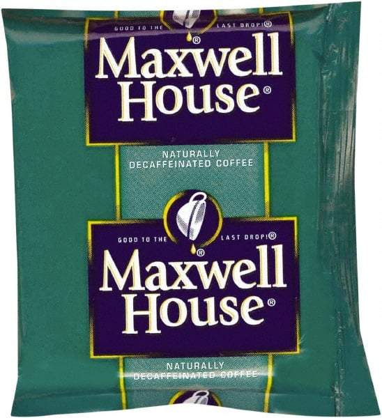 Maxwell House - Coffee, Original Roast Decaf, 1.1 oz Pack, 42/Carton - Caliber Tooling