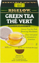 Bigelow - Green Tea Pods, 1.90 oz, 18/Box - Caliber Tooling