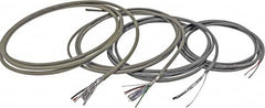 Value Collection - 24 AWG, 2 Wire, 1,000' OAL Shielded Automation & Communication Cable - PVC Insulation, Tinned Copper Conductor, 300 Volts, 0.15" OD - Caliber Tooling