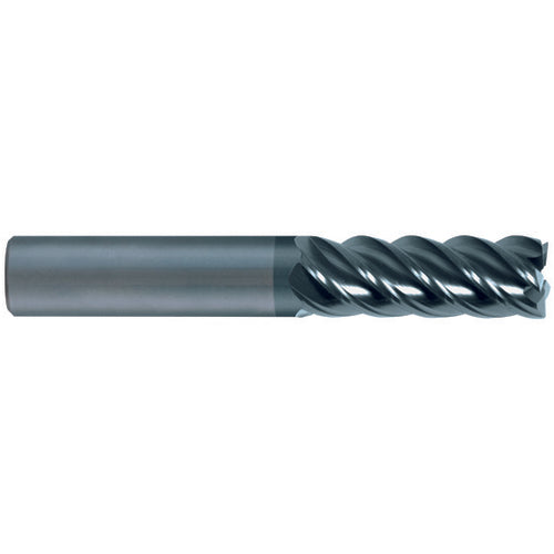 ‎3/8 End Mill 5FL .015R TA WF - V-CARB 3/8x3/8x1x2-1/2 - Exact Industrial Supply