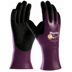 ‎56-426/M Seamless Knits General Duty - MaxiDry by ATG - Drivers Style - Prpl./Black Nitrile Non-Slip